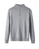 Capri Merino Wol Zip Sweater