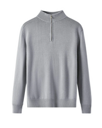 Capri Merino Wol Zip Sweater
