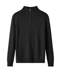 Capri Merino Wol Zip Sweater
