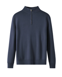Capri Merino Wol Zip Sweater