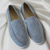 Elegante suède loafers