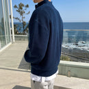LE SUD Half-Zip Sweater