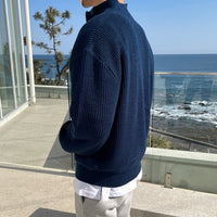 LE SUD Half-Zip Sweater