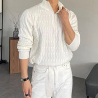 OLD MONEY Jacquardtrui met ritssluiting